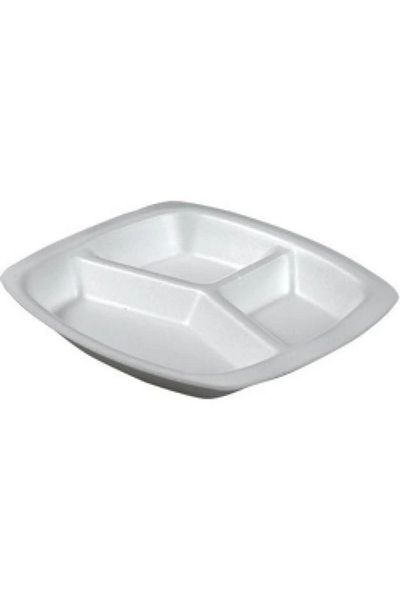 MG HOME Aksan Avm 3 Eye Foam Plate Mevlüt Plate (500 Pieces)