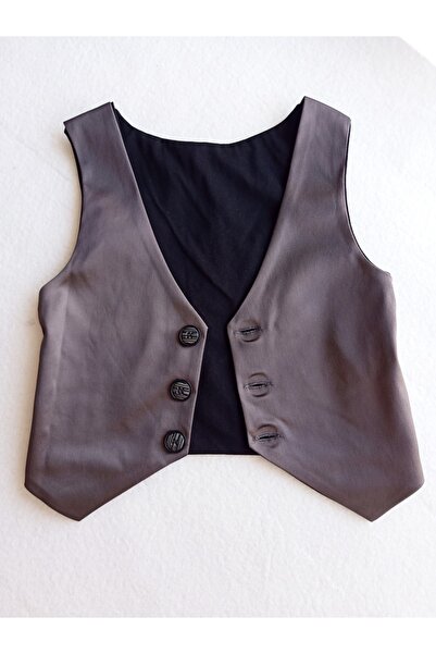 GallanD Smoked Satin Lined Thin Soft Girl Boy Unisex Summer Seasonal Classic Cut Children's Vest