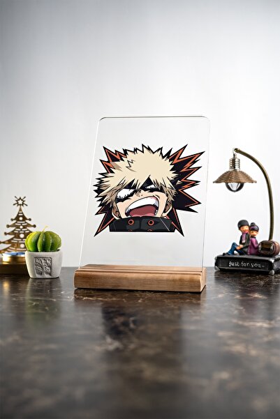 Modiwa Design Ev Dekoru MHA Bakugo Kacchan Anime Hediye, Hediyelik Eşya, Hedi...