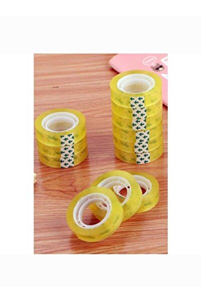 ÇEÇEN HOME Лента за пари Sela прозрачна 11 мм x 20 м 12 бр.