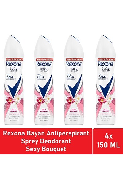 Rexona Deodorant Sexy Bouquet 150 ML - 4'lü Avantaj Paketi