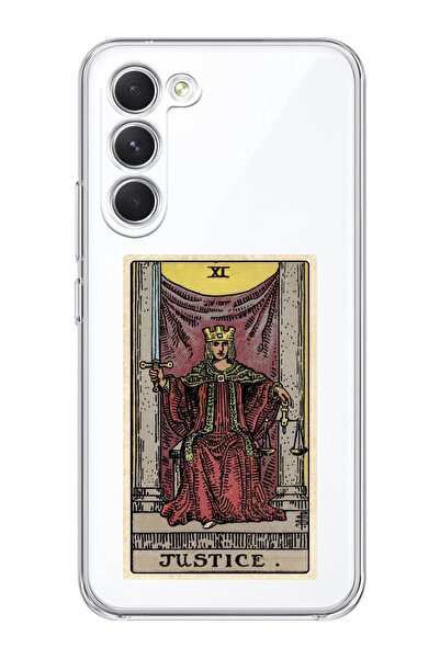Galaxy S23 Compatible Transparent The Justice Phone Case