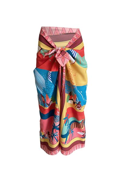 Bolder Elena Havana Satin Pareo (No See-through)