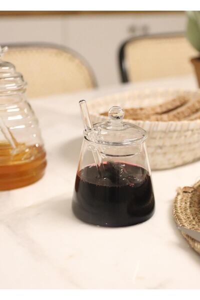 The Mia 10 cm Wide Glass Jam Holder