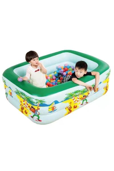 Sea&Sun 3 Boğumlu Şişme Tabanlı Çocuk Havuzu