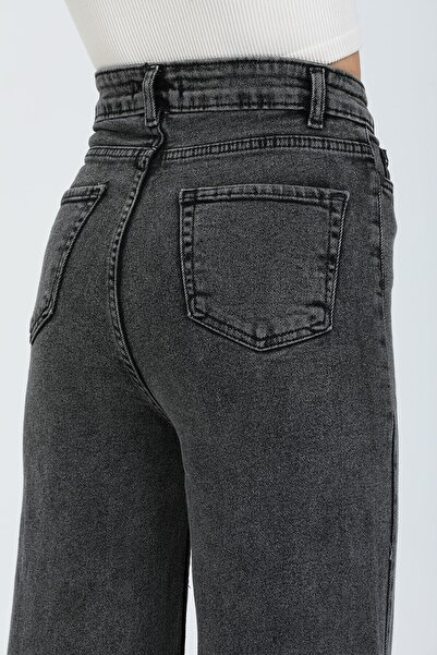 DRC trend Mona Loose Jeans Smoked Snow Lycra Palazzo Loose Leg Jeans