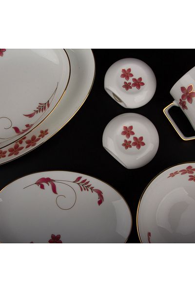 Aryıldız Evaliza Nostalgia Floral Patterned Breakfast - Tkm 42 Prç
