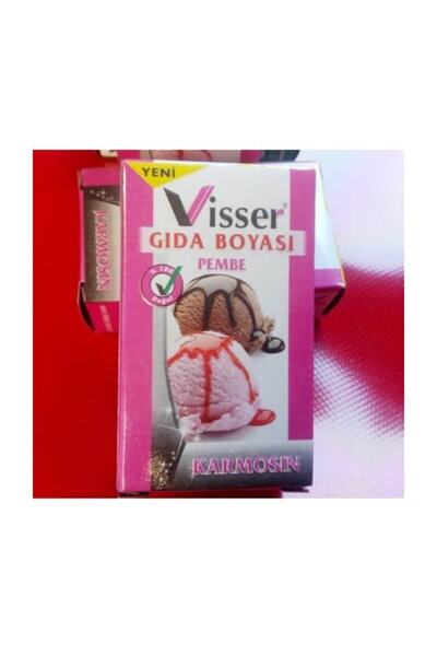 Dogafarma Visser Gıda Boyası Pembe 1 Kutu