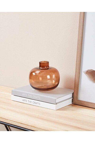 Eglo 421213 "sıranana" Kahverengi Cam Vazo 11,8cm Yüksekliğinde