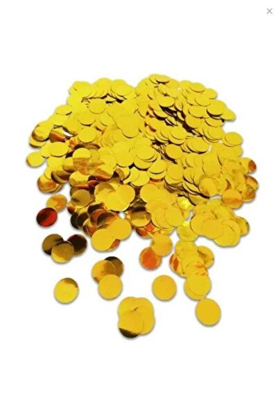 Patladı Gitti Metalize Gold 10 Gram Balon Pulu; Balon Konfetisi