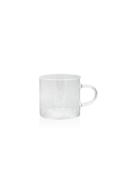 The Mia Borosilicate Glass Mug 150 cc