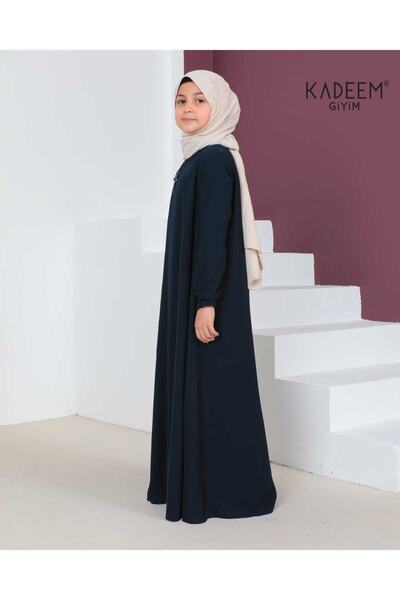 KADEEM Παιδικό Ferace Honeycomb Crepe Mevlana Navy Blue