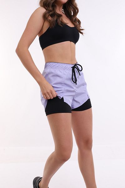 winmoda WOMEN'S SEA SHORTS WITH TIGHTS