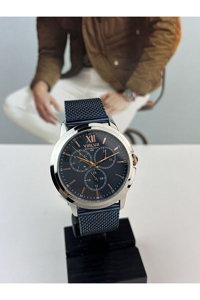 Vialux WORK CLASSIC MEN'S WRISTWATCH 5 ATM WATERPROOF
