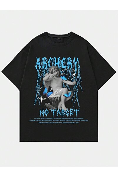 Jose Clothing ΚΟΝΤΟΜΑΝΙΚΙ ΜΠΛΟΥΖΑ UNISEX ΜΑΥΡΟ ΕΚΠΤΩΜΕΝΟ OVERSIZE