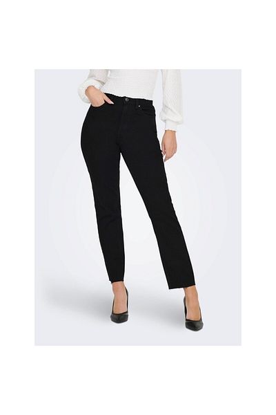 ONLY Women's High Waist Black Trousers - 15219264