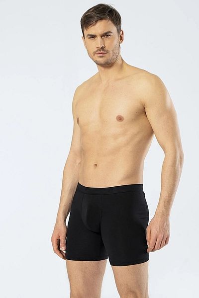 Cacharel 2 Τεμάχια Ανδρικό Lycra Long Waist Band Boxer 95% Βαμβάκι % Ελαστάνη