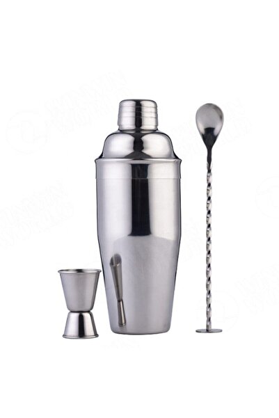 Kokteyl Shaker Seti 3 Parça Saygın