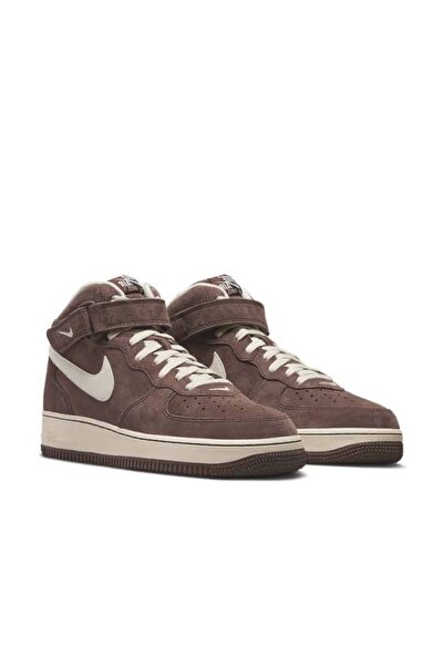 Nike Air Force 1 Mid Chocolate Brown Cream New