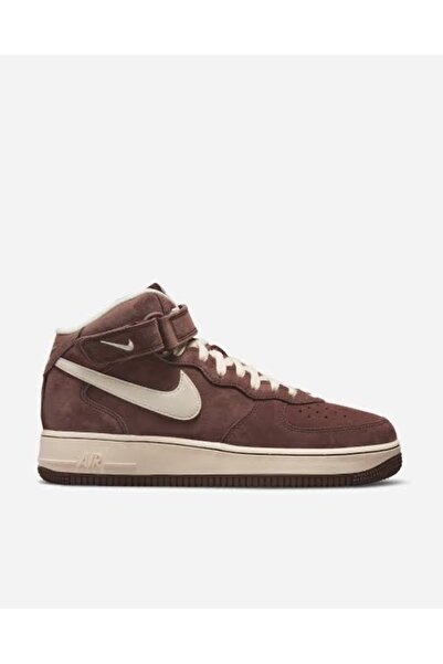 Nike Air Force 1 Mid Chocolate Brown Cream New