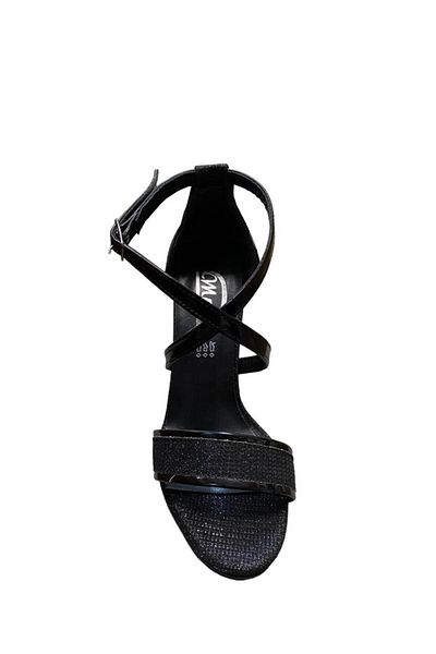 MELLOW Women's Silvery Platfrom Summer Evening Dress Shoes