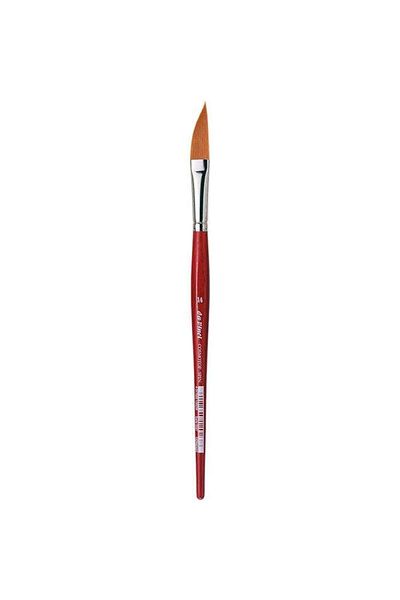 Cemdağ Davinci Da Vinci Cosmotop Spin Pensula pentru linie de acuarelă cu tăiere laterală sintetică Seria 5587 No14