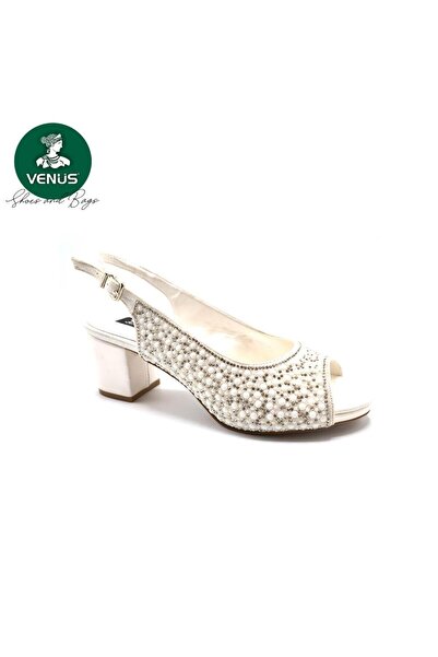 Venüs VENÜS 23110388Y KISA TOPUK TAŞLI ABİYE KADIN SANDALET