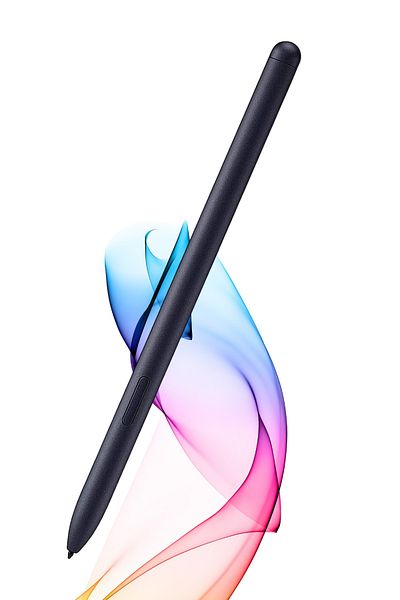 Fuchsia قلم لمس غير قابل للاكتشاف مع مفتاح ممحاة متوافق مع جهاز Galaxy Tab S6 Lite P610