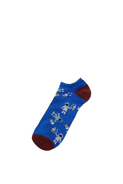 Colin's Men's Socks - Printed and Multicolored Ballerinas