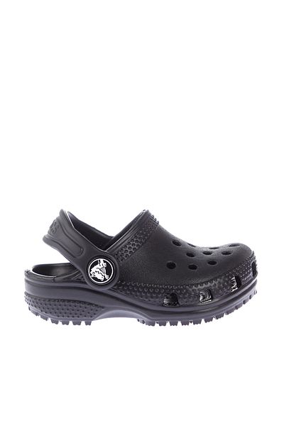 Crocs Kids Papuci negri pentru copii Classic Clog T