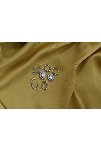 TÜKKAN ACCESSORİES GÜMÜŞ YUVARLAK ZİRKON BAGET TAŞLI 3 ÇİFT ÇOKLU KOMBİN ÇELİK KÜPE-CLKKP6
