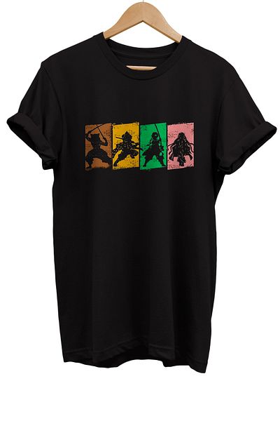 remonz Demon Slayer 100% Cotton Basic T-shirt Μπλουζάκι κανονικού μεγέθους