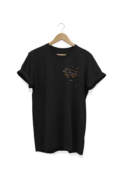 remonz Μπλουζάκι Zodiac Zodiac Collection Bull 100% βαμβάκι