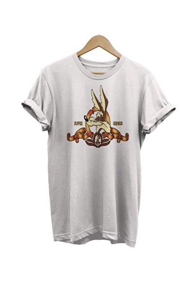 remonz Футболка з принтом Coyote, 100% бавовна, базова модель, звичайний розмір