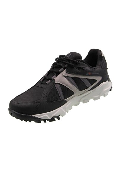 M.P. Erkek Siyah Bej Bağcıklı Outdoor Ayakkabı 212-2061mr 100