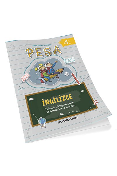 Tandem Yayınları 4. Sınıf Pesametrik İngilizce Konu Tarama Yaprak Testleri