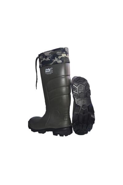 Polly Boot Avcı Botu Kamp Botu Balıkçı Botu Kamuflajlı Kısa Boy