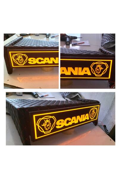 Karadeniztırmarket SCANIA G VE R SERİSİ LEDLİ ÖN TORPİDO TV SEHPASI