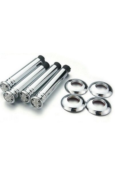 LONGSERNG Volvo S60 V70 S80 XC70 XC90 Kapı Kilit Pimi Halkası Seti ( Krom )