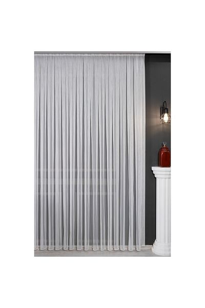 Brillant Living Room and Living Room Curtain Striped Rope Tulle 1/3 Thin Pleated New Season