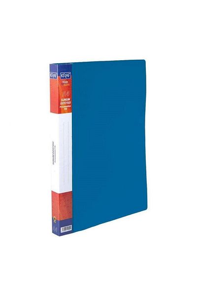 KRAF 10 Pieces of Kraf 80 Sheets Presentation File Blue