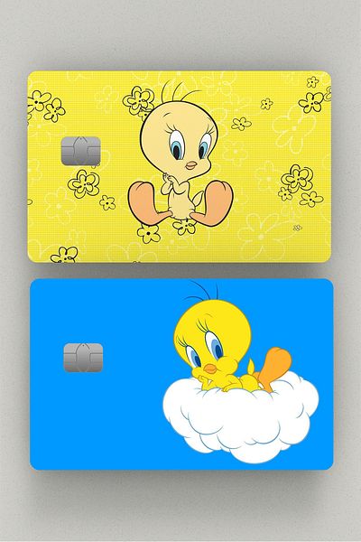 Namgo Tweety 2-pack Πιστωτική κάρτα & Αυτοκόλλητο Αυτοκόλλητο