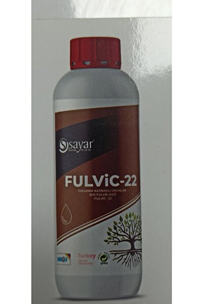 SAYAR Fulvic-22 Bitkisel Menşeili %22 Humic-fulvic Asit Içeren Kök Gelişimi H...