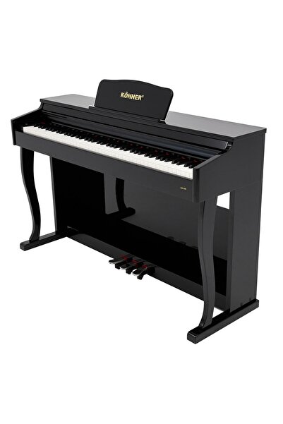 KÖHNER SLP-275 BK Dijital Konsol Piyano (Tuş Hassasiyetli, 88 Tuşlu, Kapaklı)