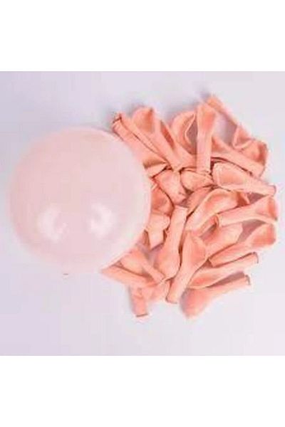 aşkın concept Salmon Macaron Balloon Small Size 20 Pieces 5 inch Pastel Soft Small Size