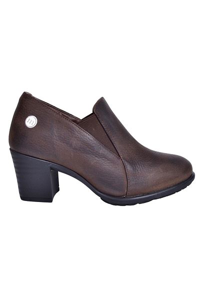 Mammamia D23KA-6115 Women's Brown Nubuck Leather Shoes