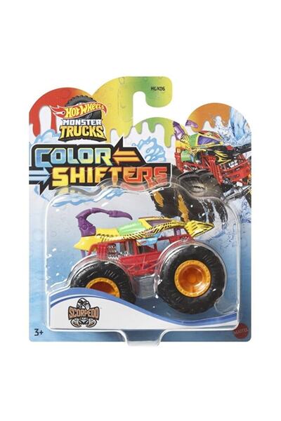 HOT WHEELS Monster Trucks Renk Değiştiren Araçlar Scorpedd HMH32