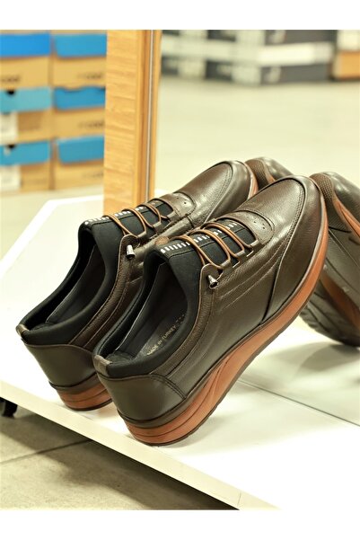 Konfores 1680 Чоловічі повсякденні туфлі з натуральної шкіри на анатомічній підошві