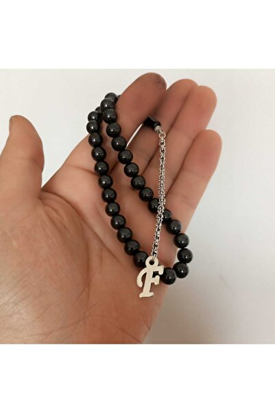 USTATESBİH Behzaat Ç Tesbihi-gümüş Harfli Oltu Taşı