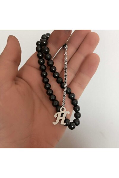 USTATESBİH Behzaat Ç Tesbihi-gümüş Harfli Oltu Taşı